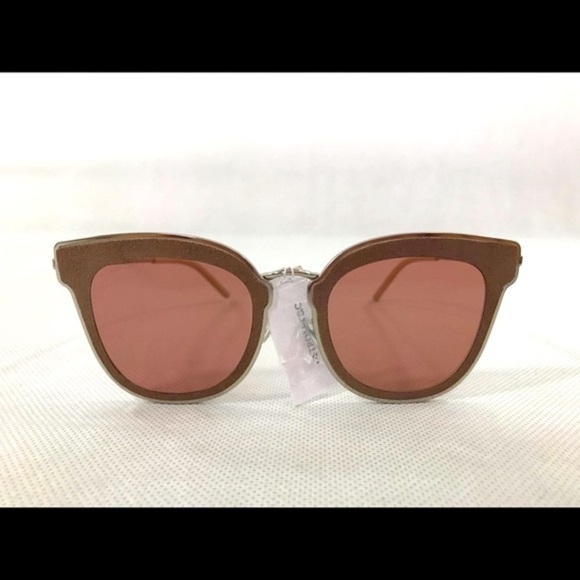 Jimmy Choo Nile 63mm Cat Eye Sunglasses NWT - Picture 2 of 10